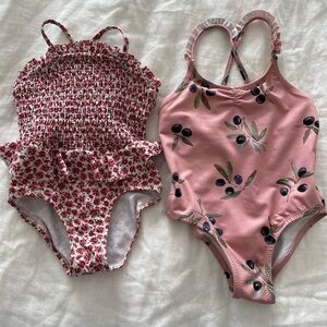Zara baby girls swimsuits 12-24m